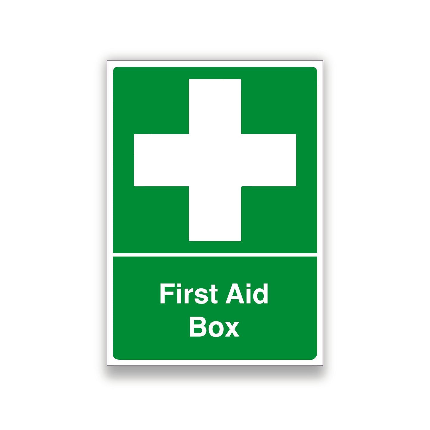 First Aid Box Sign