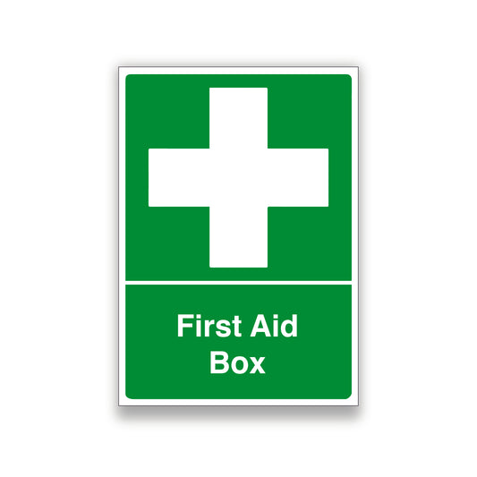 First Aid Box Sign