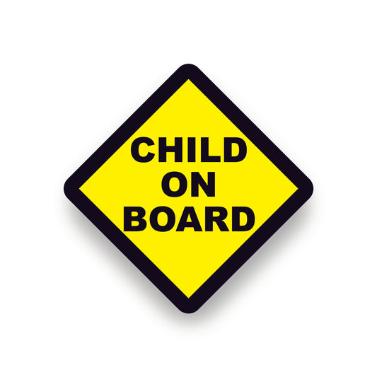 Child on board vehicle warning safety vinyl stickers sign for car or vehicle