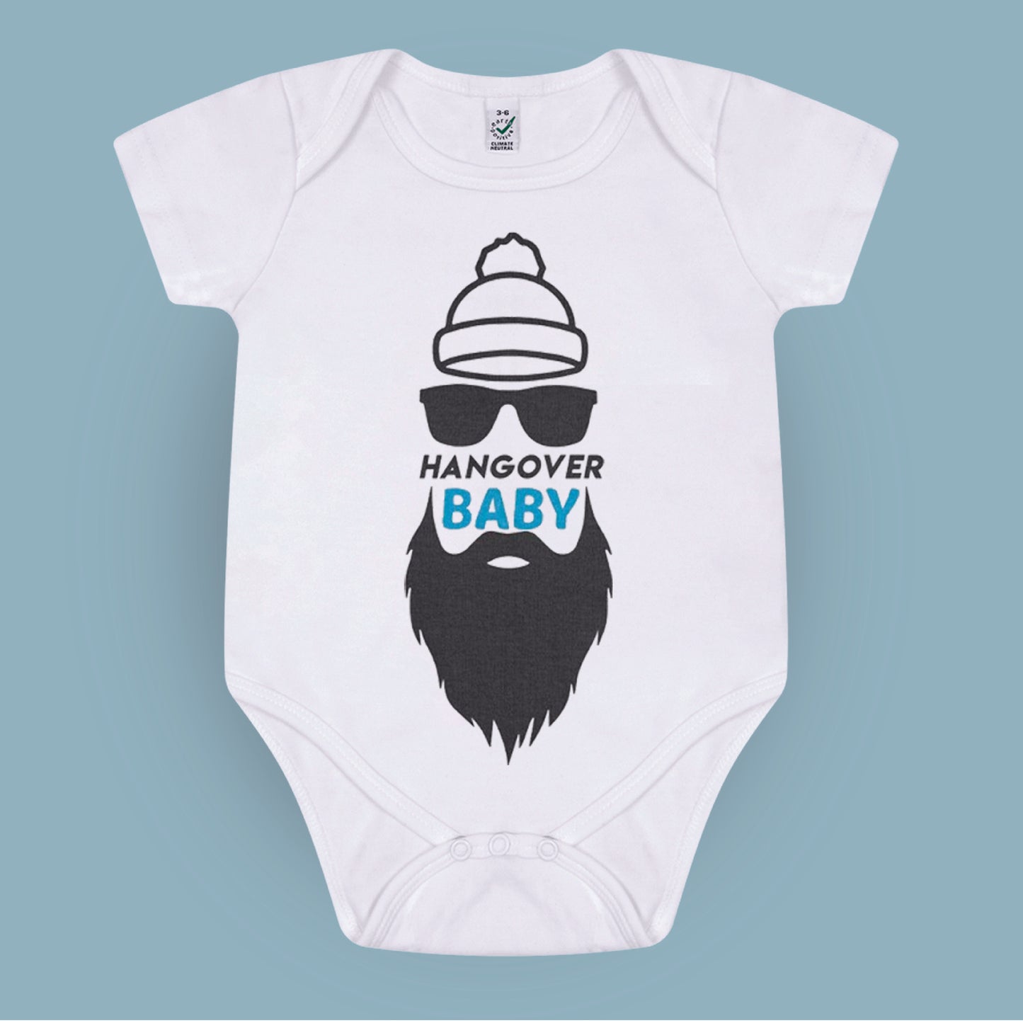 Hangover baby printed baby grow unisex bodysuit one piece