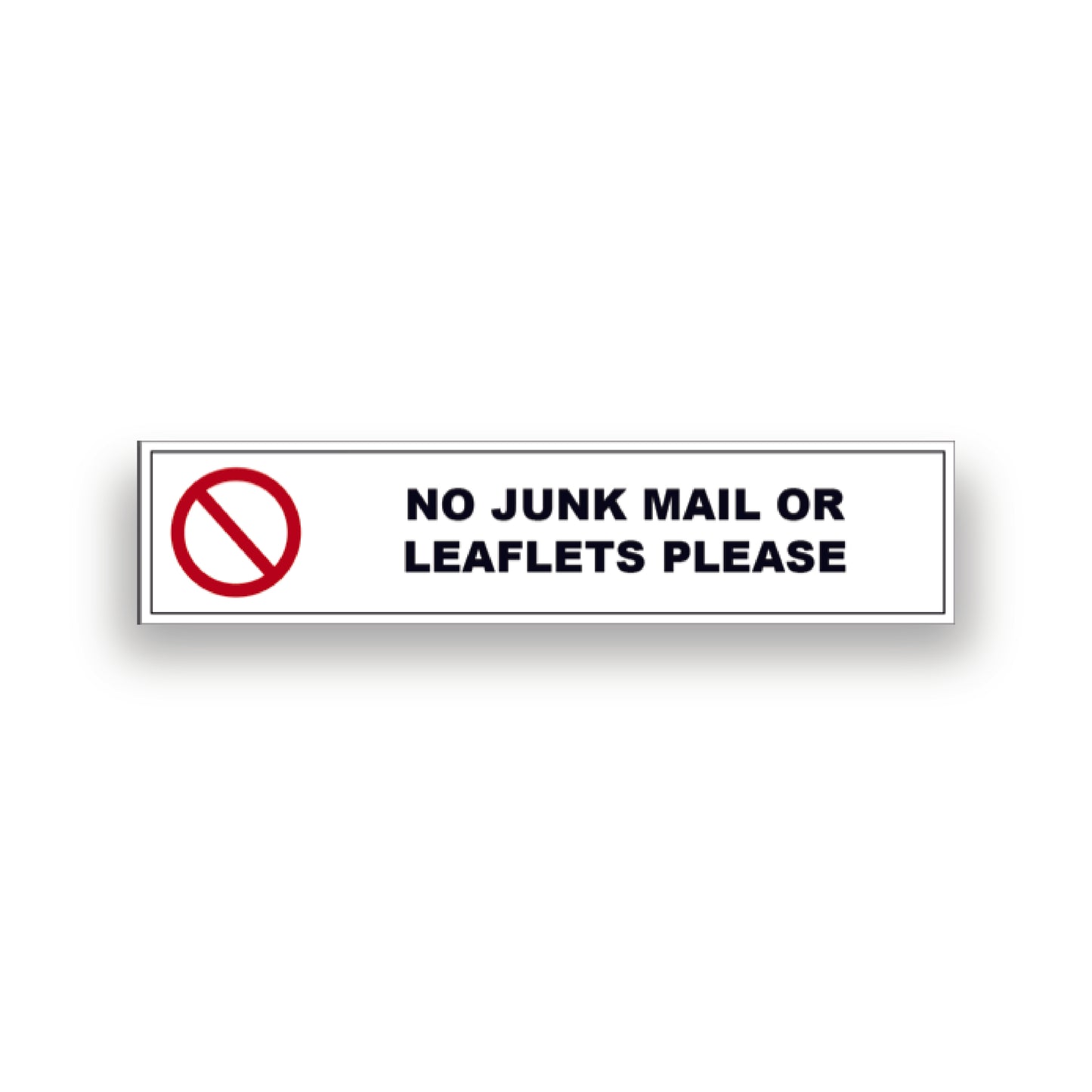 No Junk Mail, No Cold Callers, No Leaflets, Letterbox, Junk, Stickers, Sign,Door